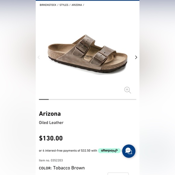 Birkenstock Arizona Oiled Leather Tobacco Brown - Picture 6 of 6